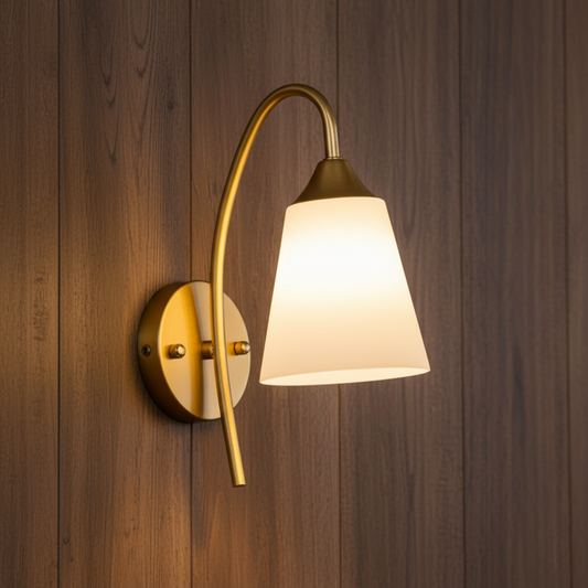 UJALA ELEGANT GOLD WALL LAMP